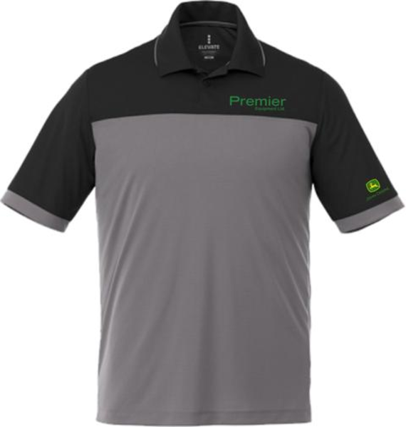 Men's Elevate Grey and Black Tee - OLD STOCK
