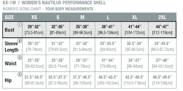 KX-1W Women's Performance Shell Wind Breaker