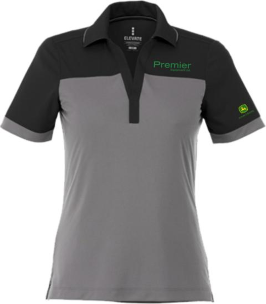 PRE -2021 Womens Elevate Grey and Black Tee - OLD STOCK