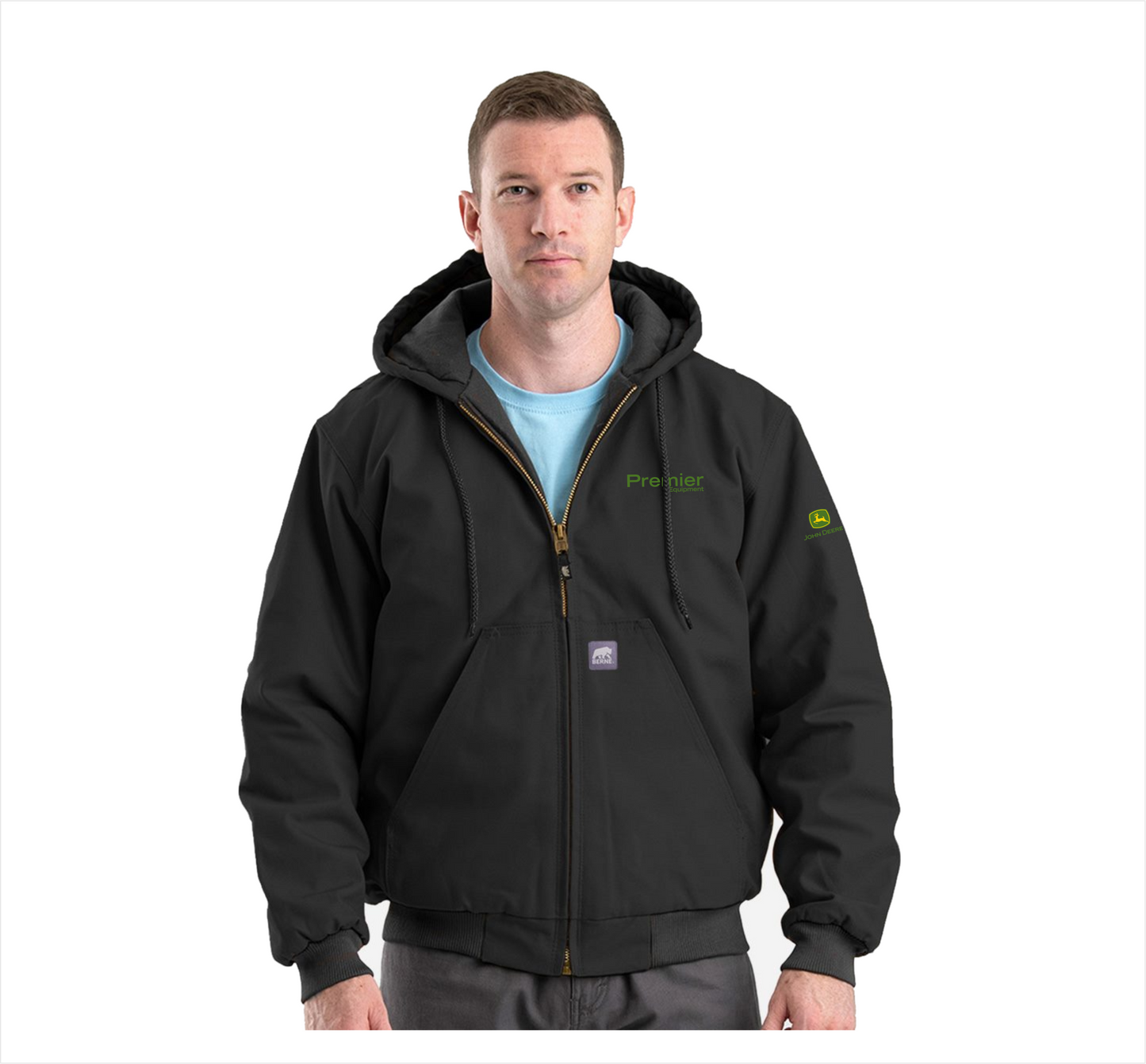 JDHJ51 Men's Berne Heritage Hooded Jacket