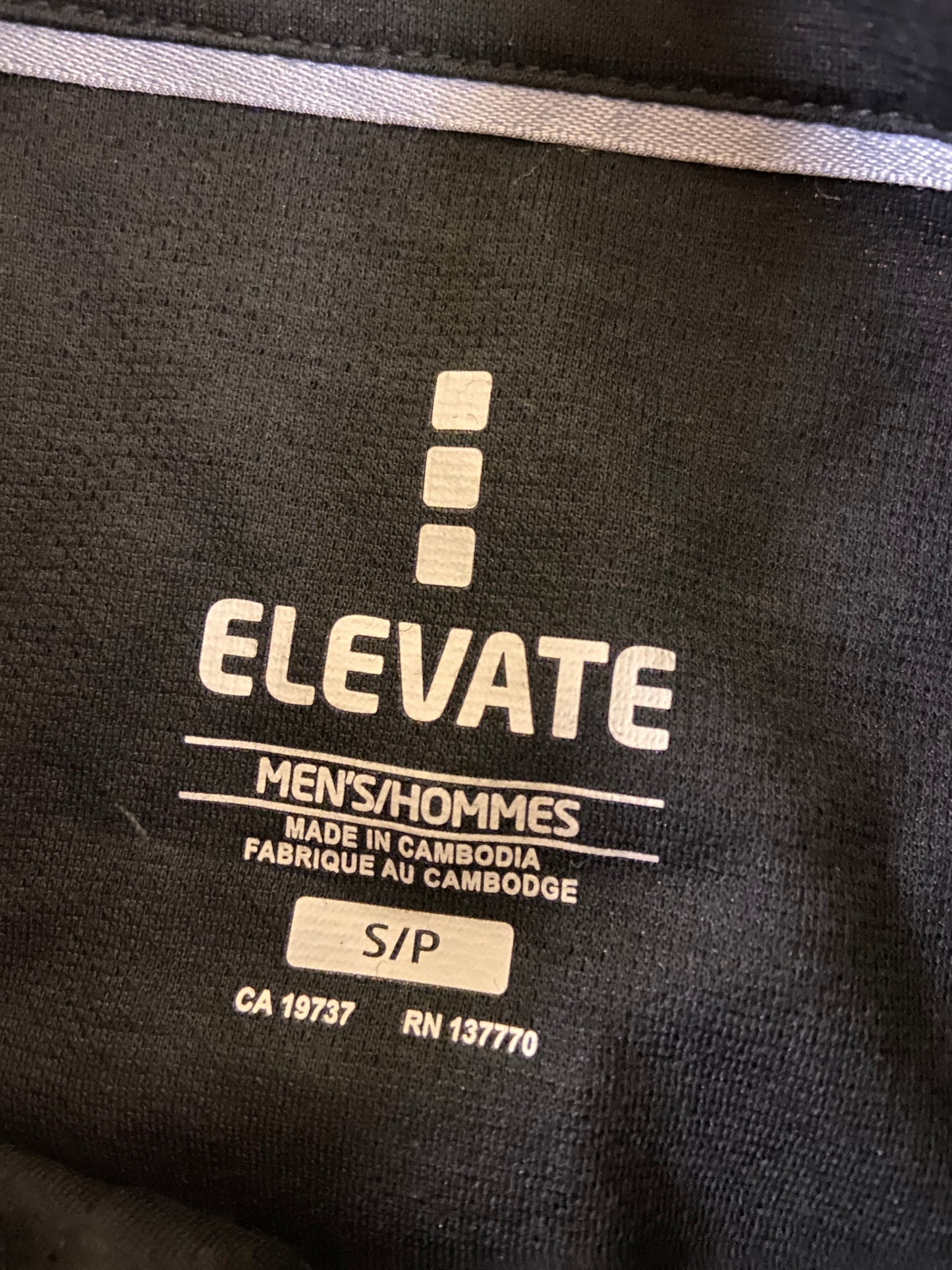 Men's ELEVATE/JEPSON Black Tee - OLD STOCK
