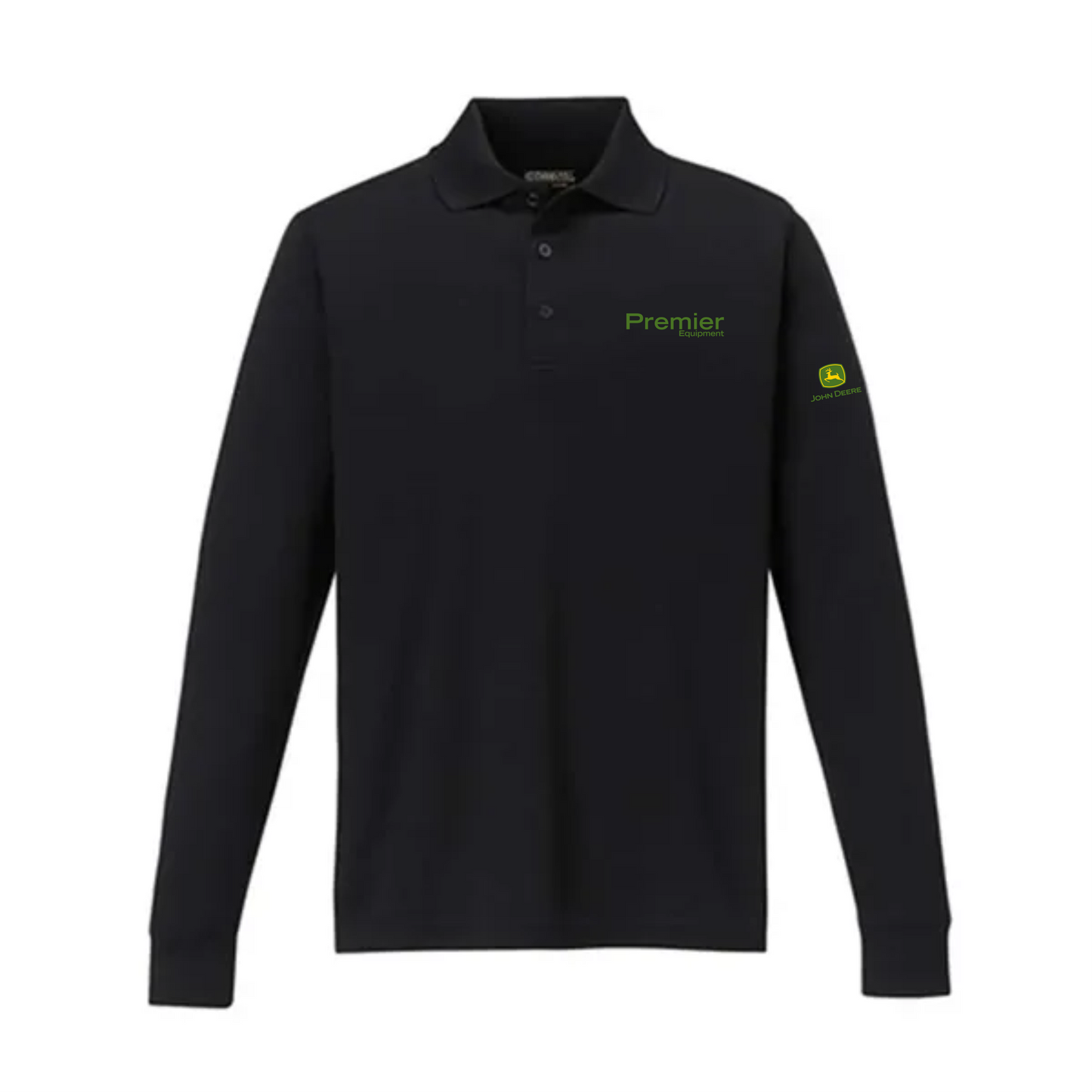 88192 CORE365 Men's Pinnacle Performance Long Sleeve Polo