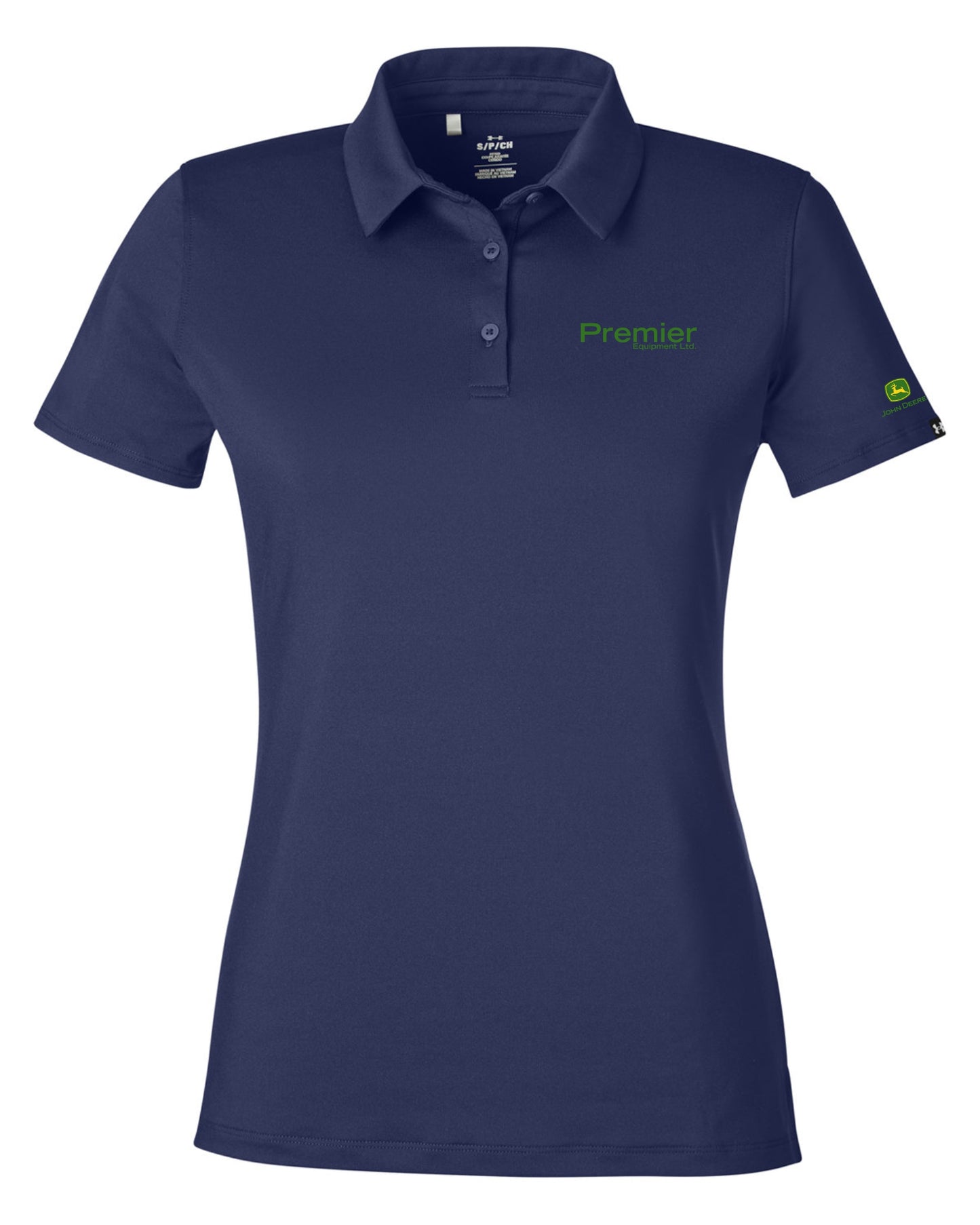 1385910 Ladies Under Armour Recycled Polo