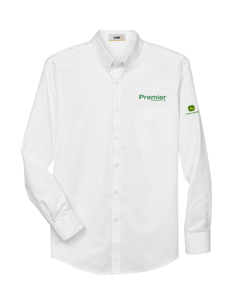 17742-125 Men's Elevate Long Sleeve White  - OLD STOCK