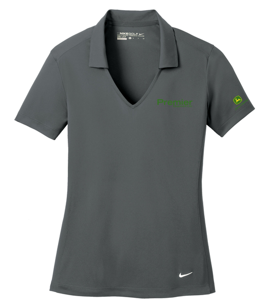 637165 Women's Dri-fit Vertical Nike Polo
