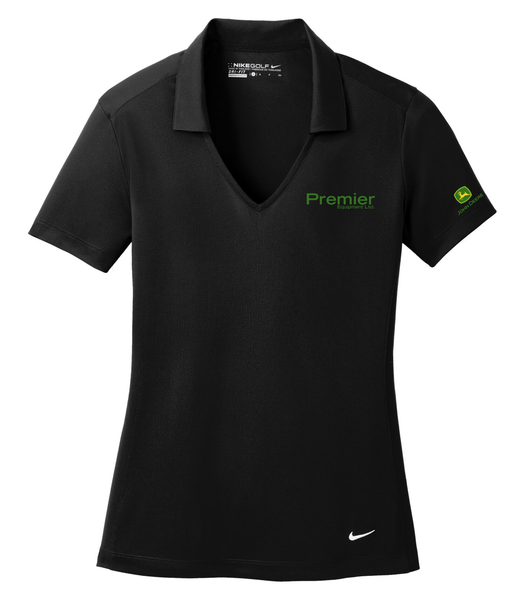637165 Women's Dri-fit Vertical Nike Polo