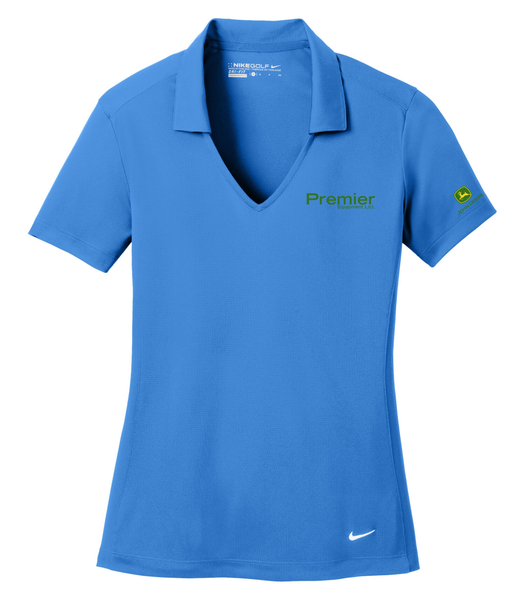 637165 Women's Dri-fit Vertical Nike Polo