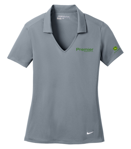 637165 Women's Dri-fit Vertical Nike Polo