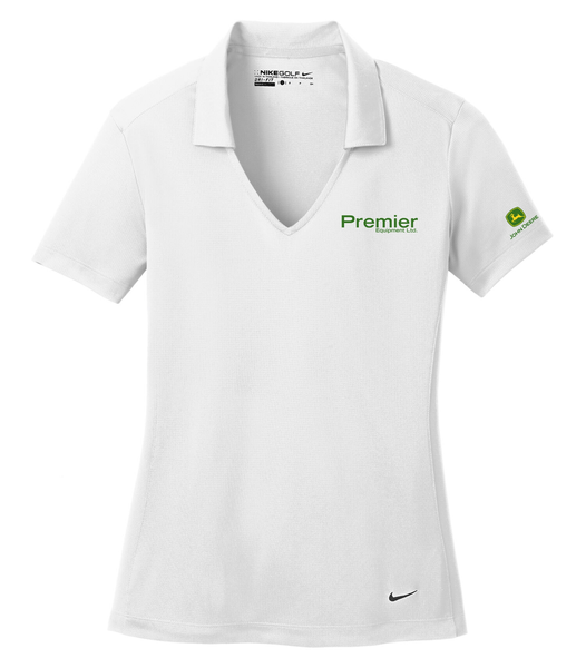 637165 Women's Dri-fit Vertical Nike Polo